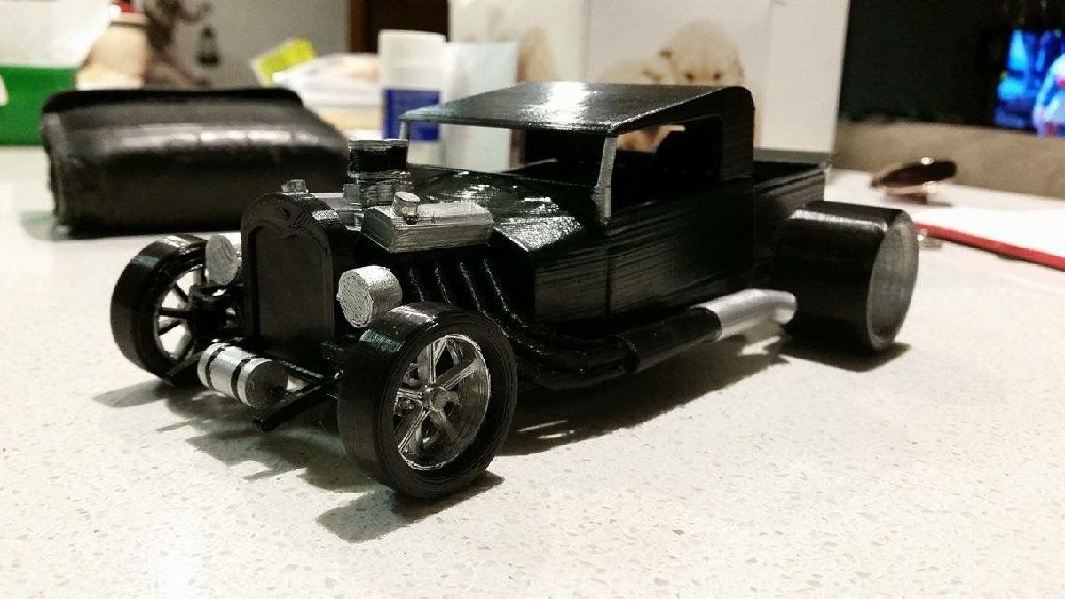 Modelo de hot rod