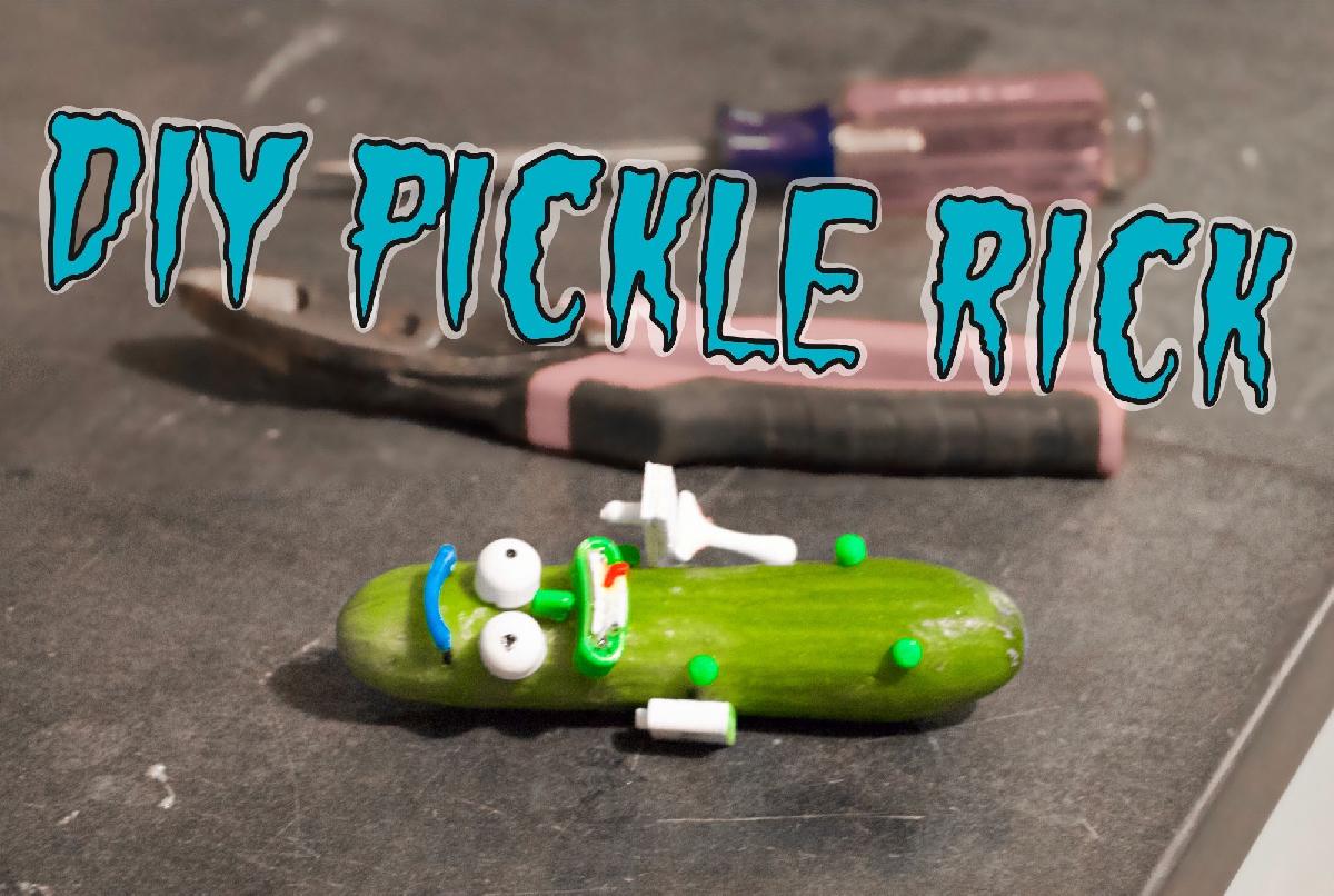Faca voce mesmo Pickle Rick