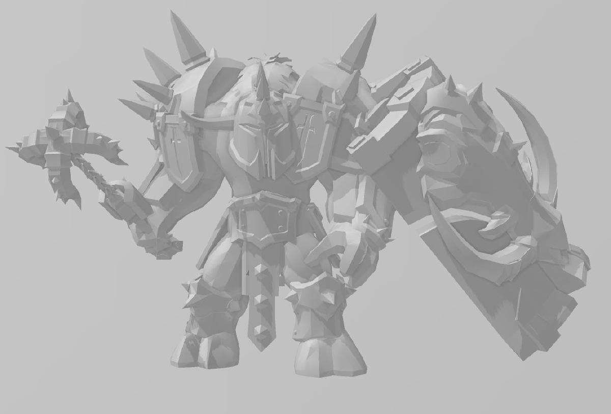 Guerreiro Tauren de World of Warcraft