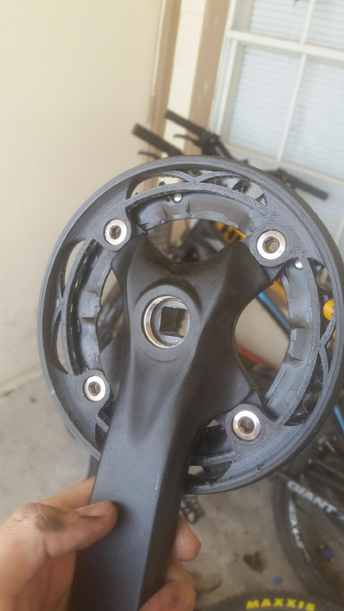 Protetor de corrente para mountain bike