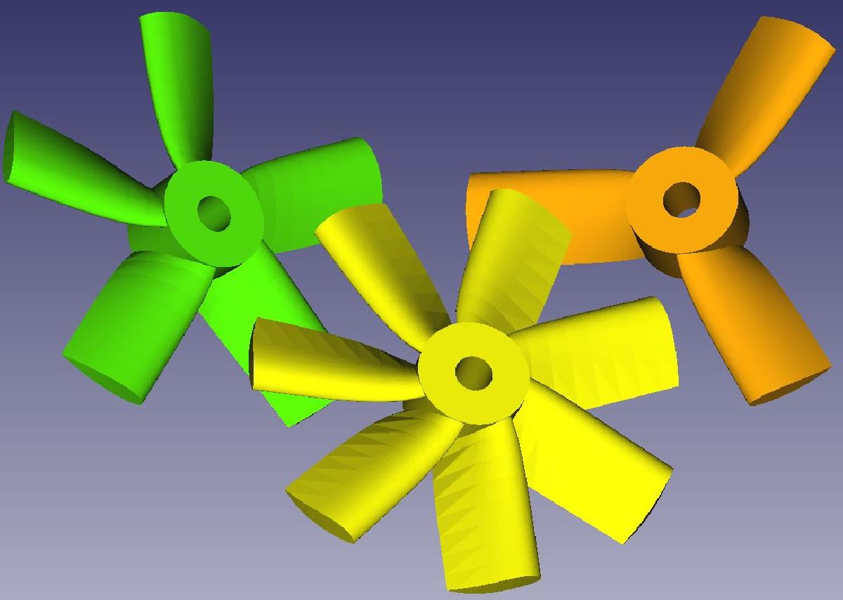 Fabrica de helices usando banco de dados de coordenadas de perfil aerodinamico da UIUC